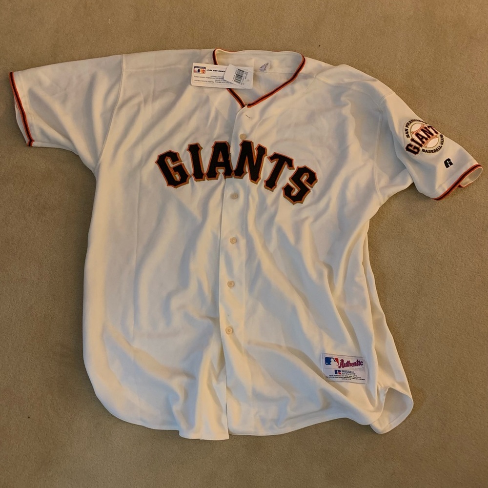 Barry Bonds San Francisco Giants jersey size 56
